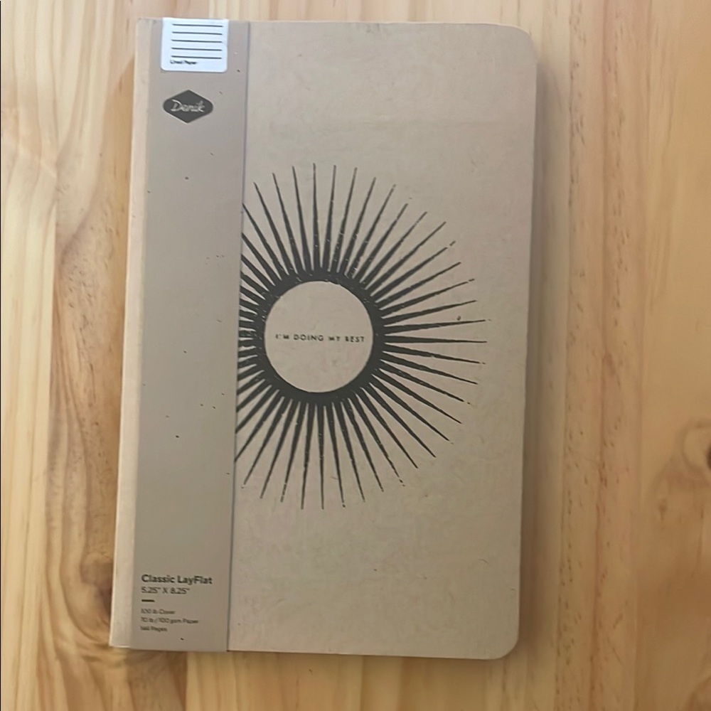 Denik Beige LayFlat Notebook